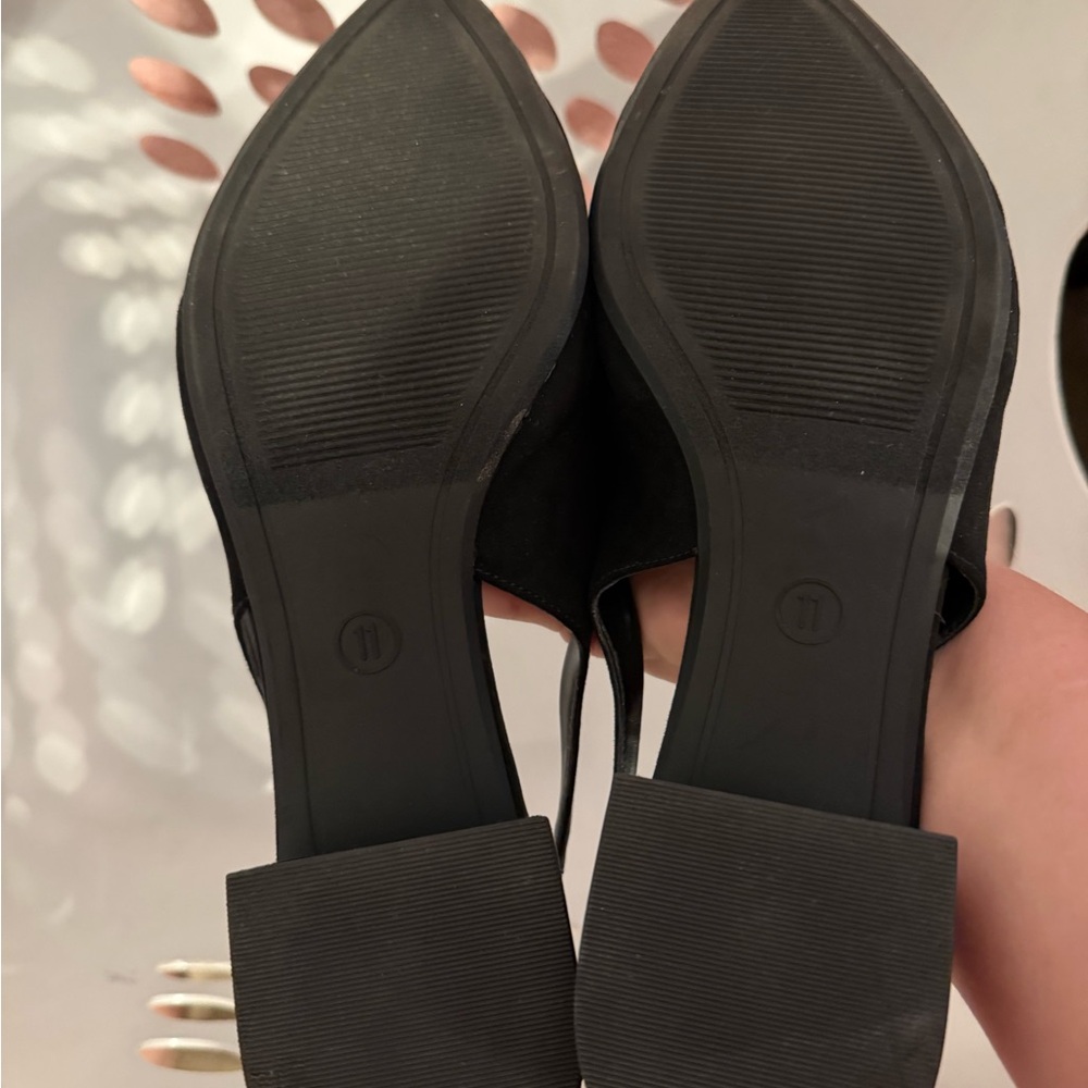 a new day Black Slingback Heels - Picture 2 of 3